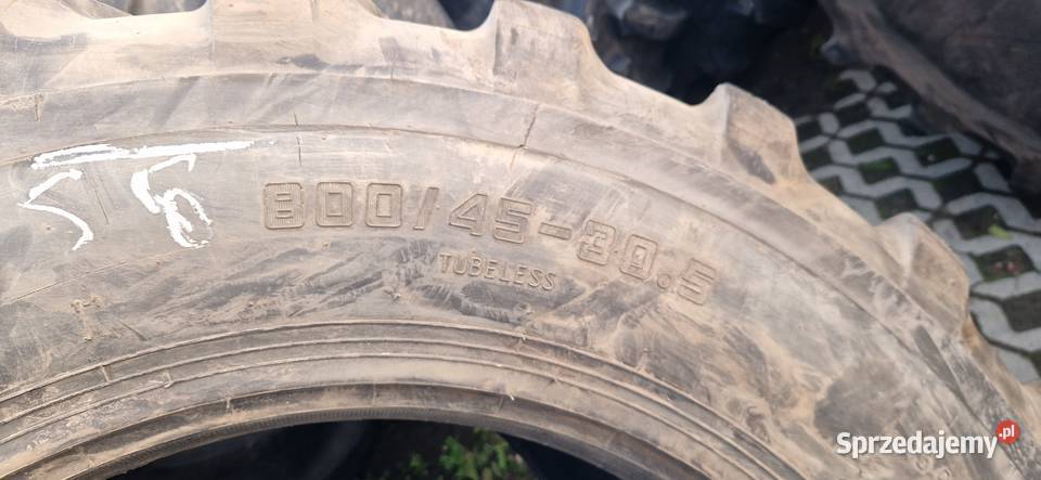 80045305 Hydrema Alliance 2022r 50 bez napraw Opony rolnicze