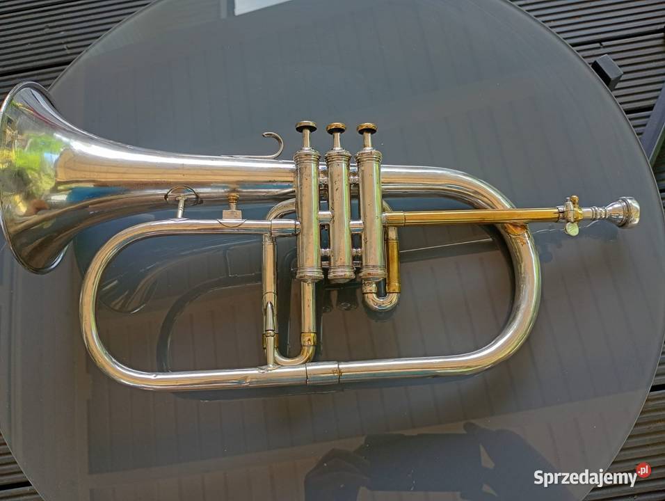 Zabytkowy flugelhorn Strumień sprzedam