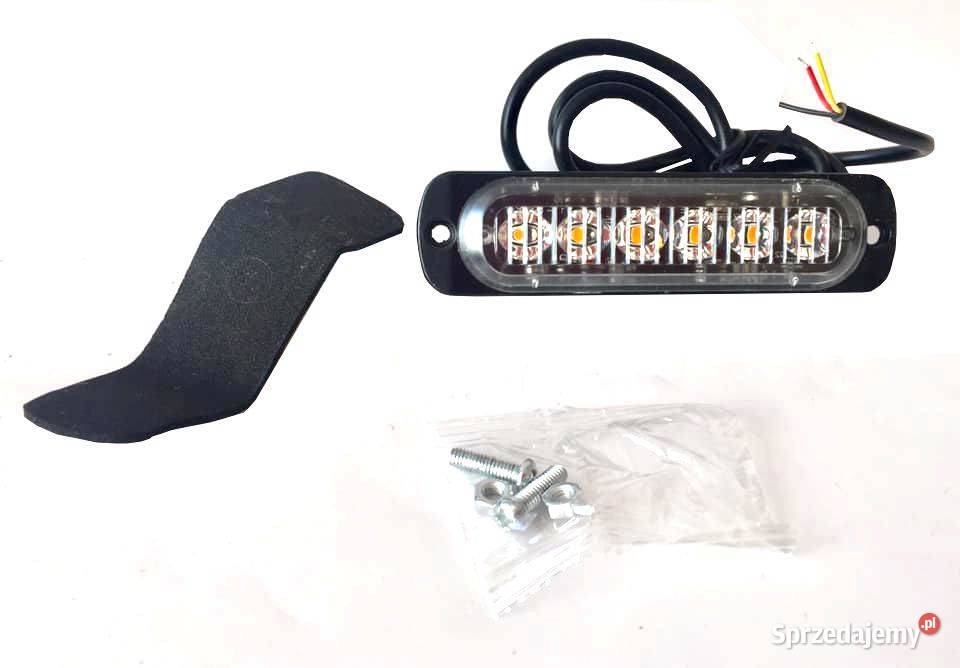 10x Stroboskop pomarańczowy 6W 10 trybów 1030V Pomiechówek
