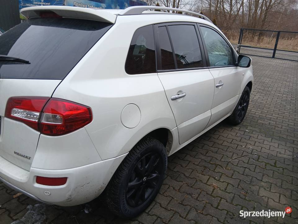 Szyba drzwi Renault Koleos 2010 prawy przód Szczerbice