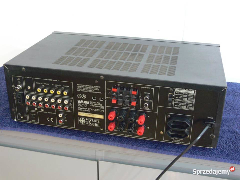 Amplituner Yamaha RX-V492 RDS sprawny 230 wat. WYSYŁKA Jasło ...
