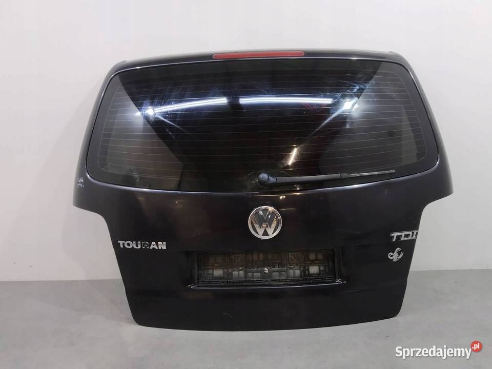 KLAPA TYŁ CZARNA VW Volkswagen Touran I 20032010
