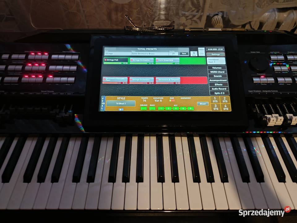 Wersi Sonic OAX1 organy keyboard Wersi Sonic Starachowice sprzedam