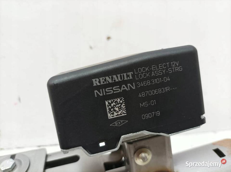 KOLUMNA KIEROWNICZA BLOKADA KIEROWNICY osobowe