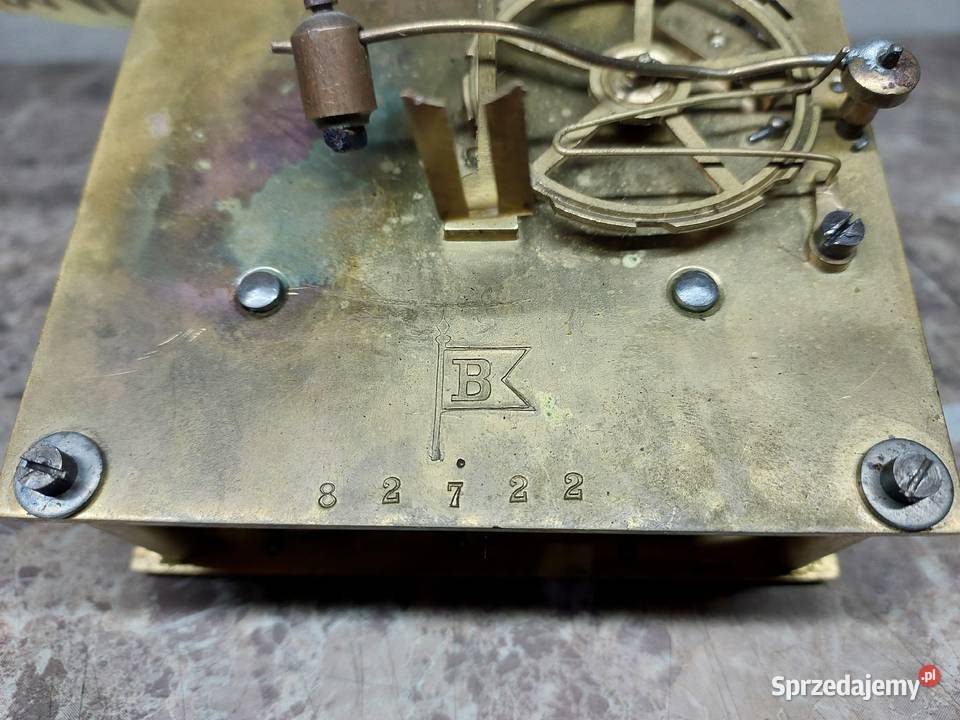 M162 Mechanizm starego zegara ściennego Kraft Antyki, Sztuka, Kolekcje Tczew