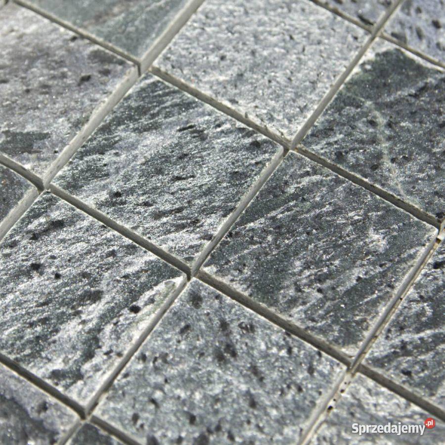 Mozaika kwarcyt Silver Grey 30x30x1 szlifowana małopolskie