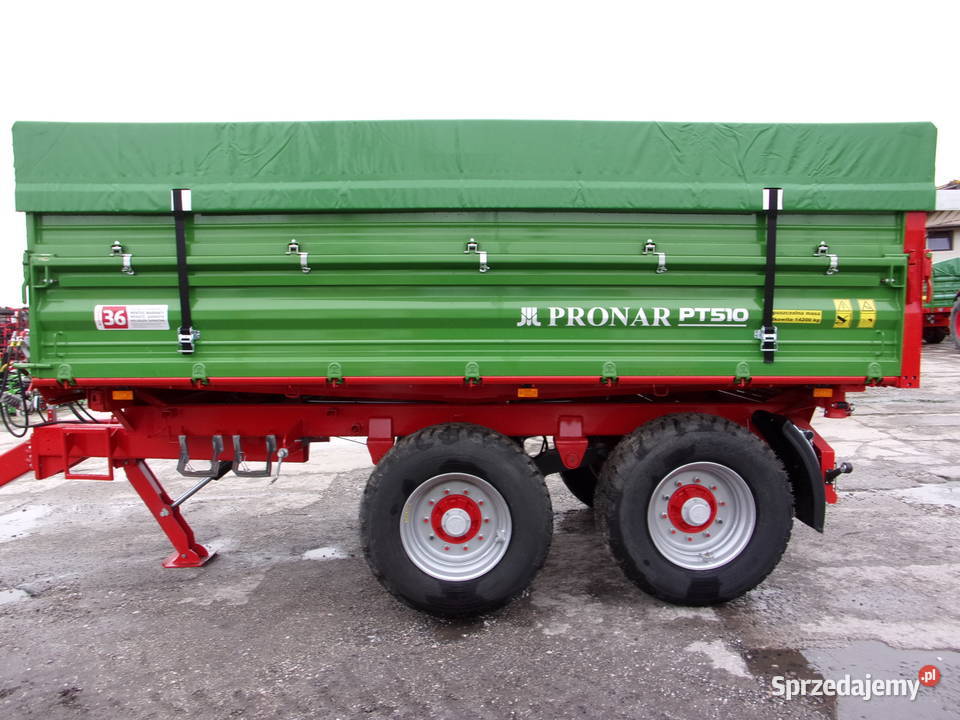NOWA Przyczepa TANDEM paletowa PT510 PRONAR w Opoczno