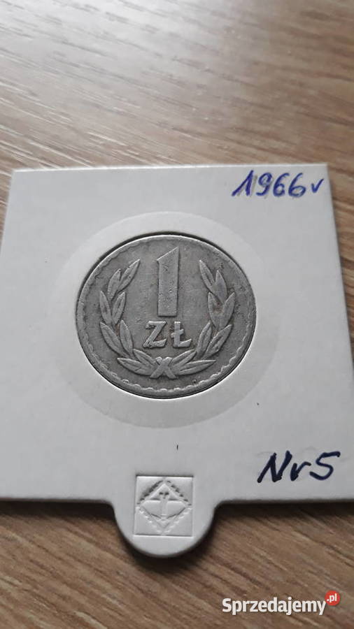 1 złoty 1966 rPRLRzadkość 5 sprzedam