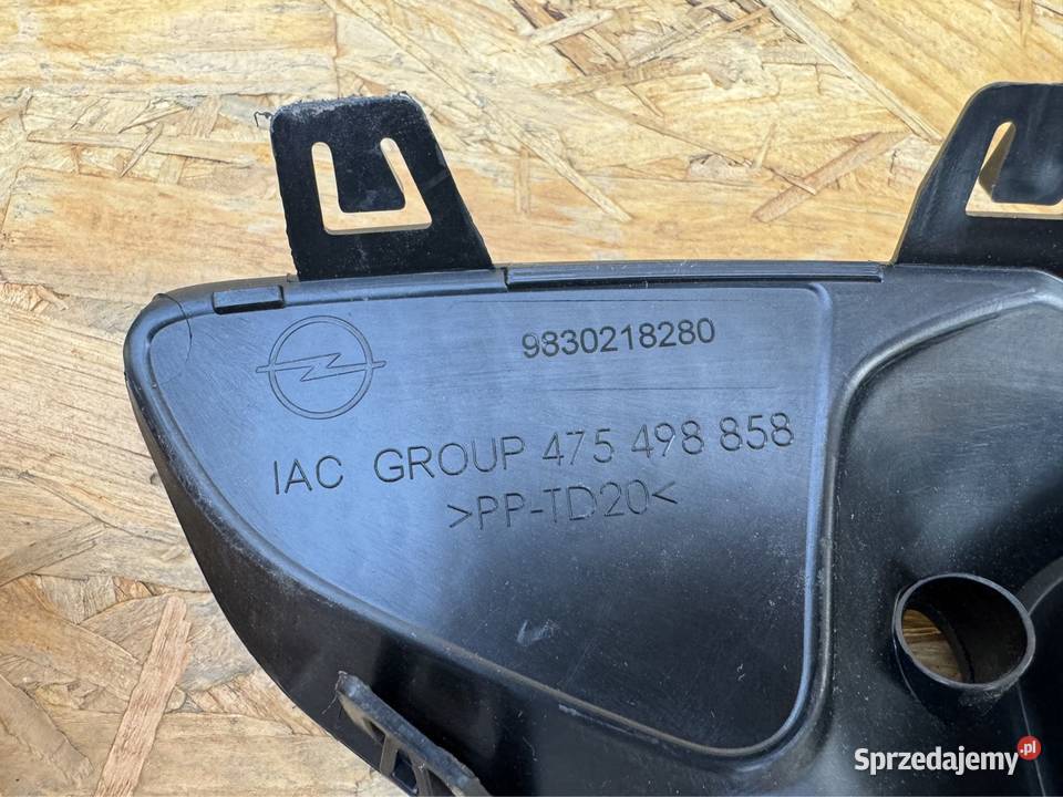 Kratka zderzaka przód lewa LH Opel Corsa F 19 osobowe wielkopolskie Sieraków