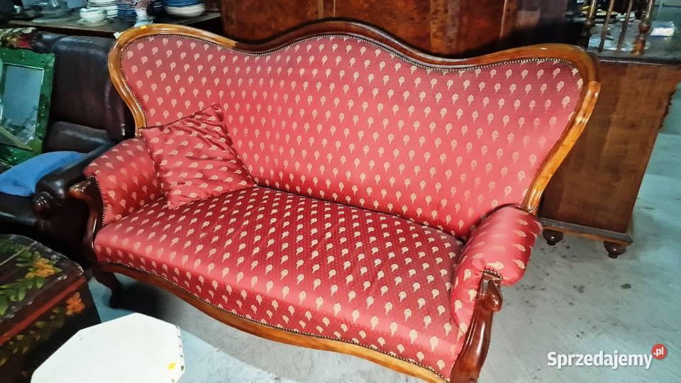Sofa Ludwikowska 19 wiek antyk w idealnym stanie Meble mazowieckie Warszawa
