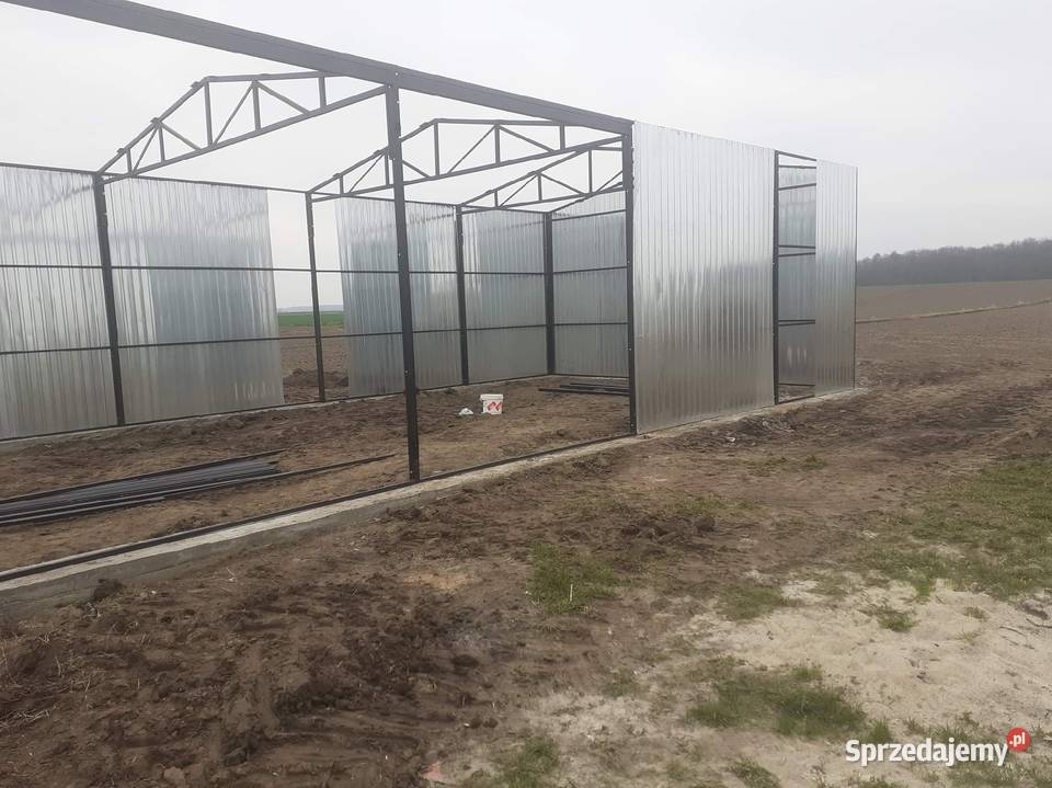 Hale stalowe do 150 m2 Bez pozwolenia Producent Radzyń Podlaski sprzedam