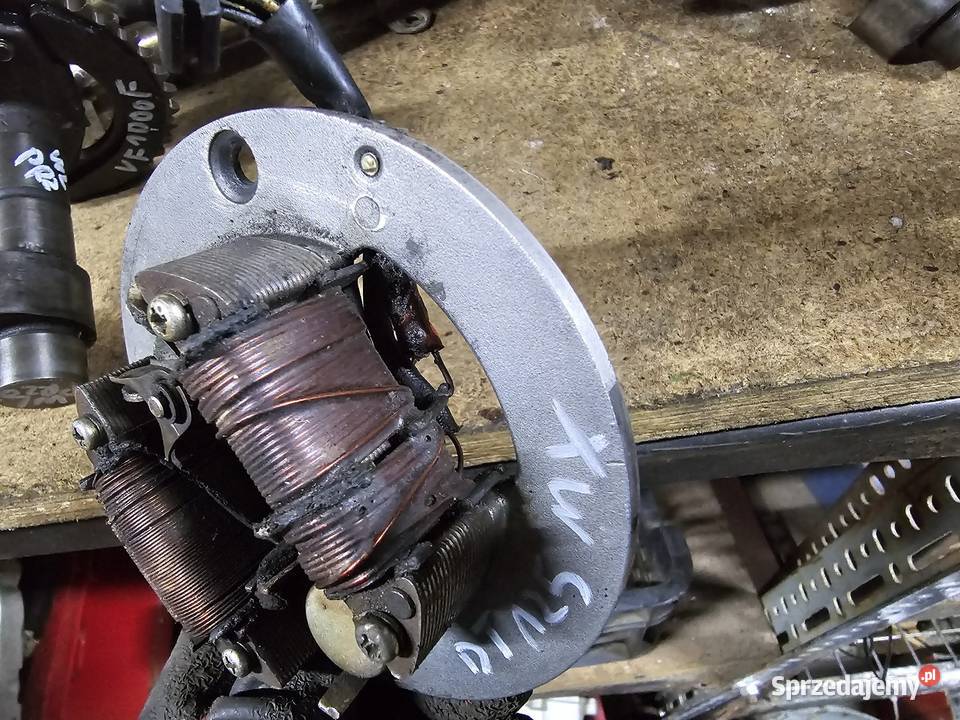 Yamaha DT 125 MX 2a8 zapłon iskrownik stojan