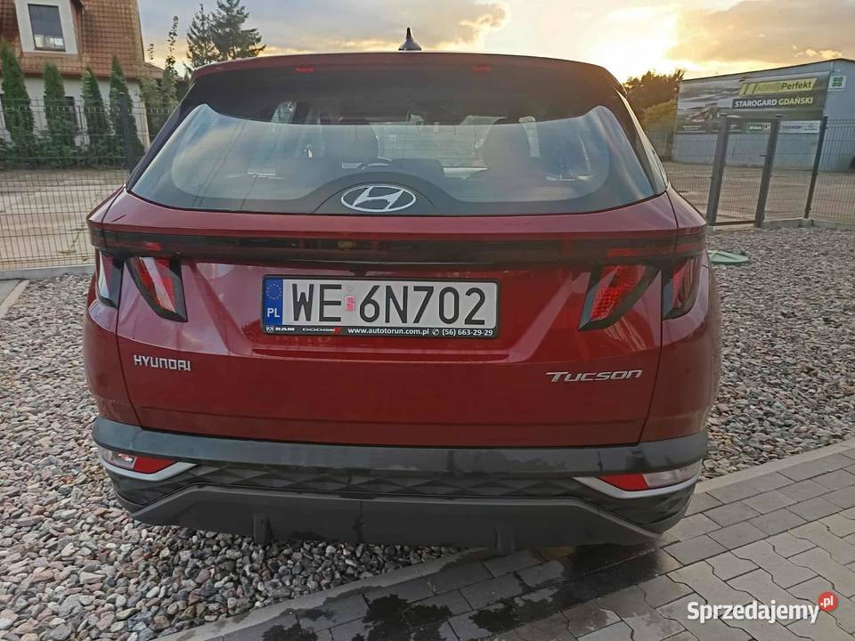 Hyundai Tucson Modern 2022 nieuszkodzony Tucson Starogard Gdański