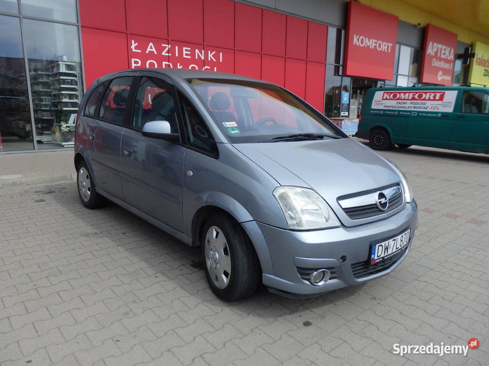 OPEL MERIVA 16 MPI benzyna zadbany stan nieuszkodzony Kotowice