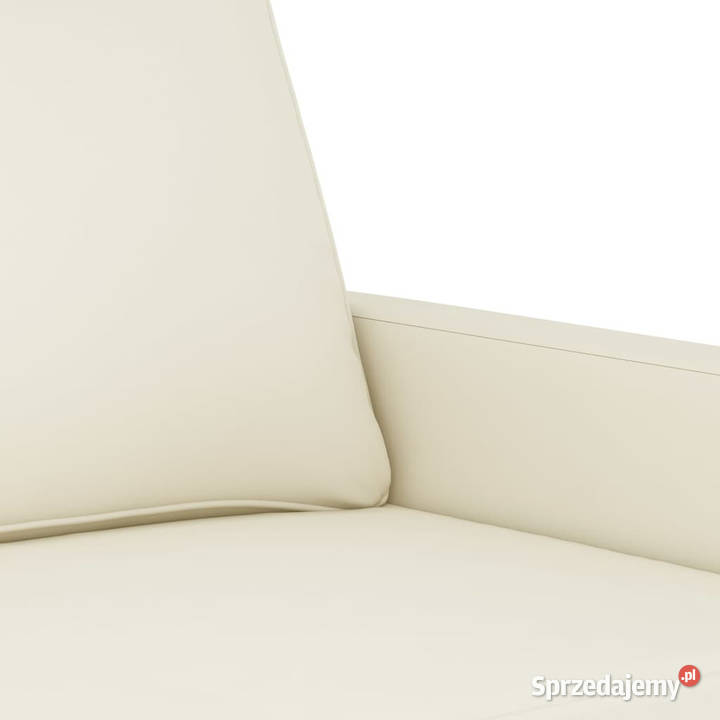 Fotel kremowy 60 obity aksamitem WM359187 Warszawa