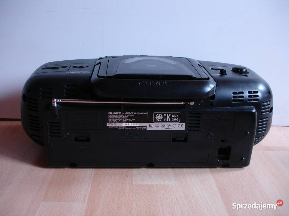 Radiomagnetofon SHARP QTCD50H Zielona Góra