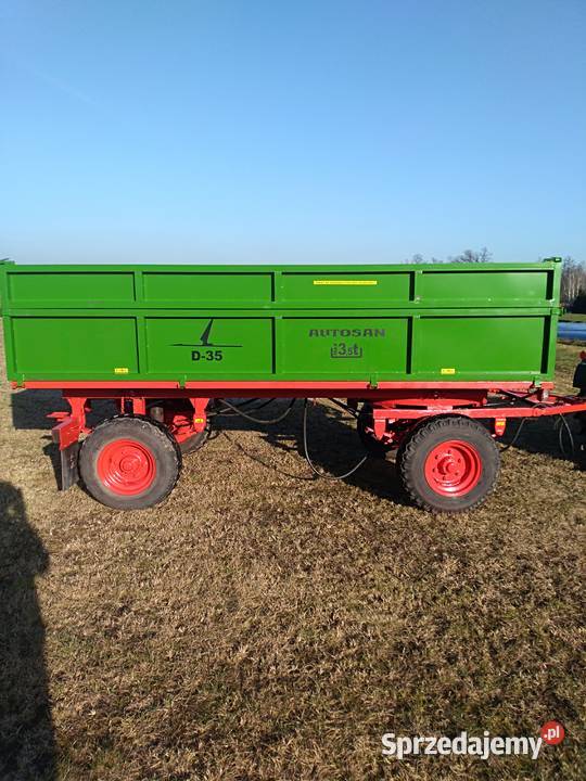 Przyczepa wywrotka autosan D35 kaczka Momocicha