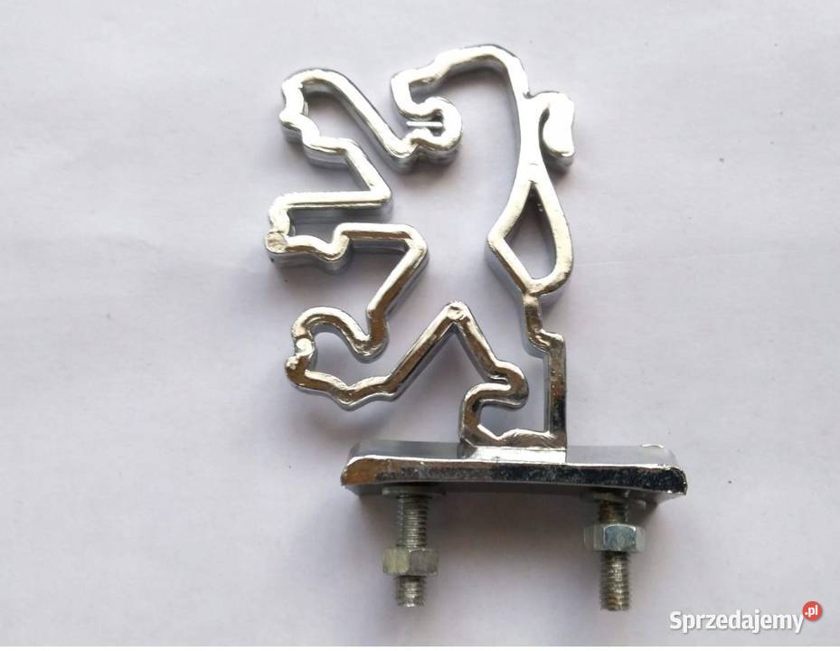 EMBLEMAT ZNACZEK LOGO PEUGEOT Elementy nadwozia Bielsk Podlaski