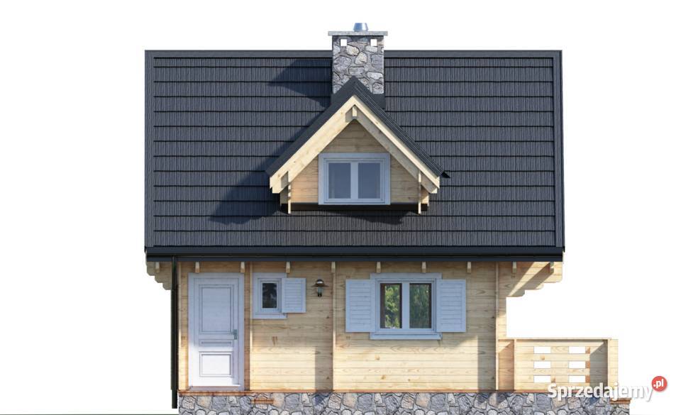 DREWNIANY DOMEK CAŁOROCZNY KAROLINA II 61 19 M2 Mrągowo