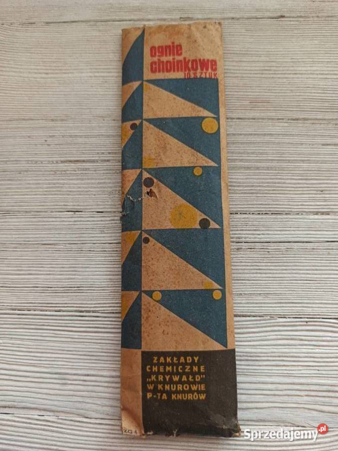 Ognie choinkowe KRYWAŁD Knurów 1966 Pozostałe Bielsko-Biała