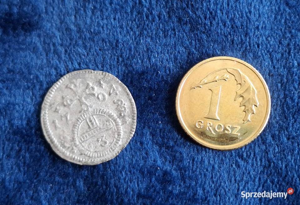 3 fenigi śląskie 1704 Leopold I srebro