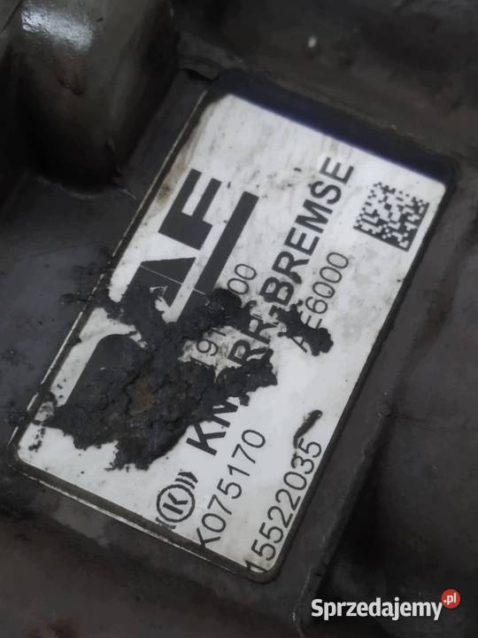POMPA HAMULCOWA SERWO OSUSZACZ 1973210 DAF XF Części samochodowe