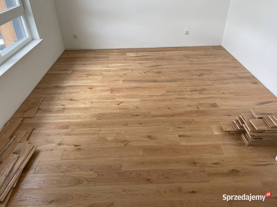 Deska podłogowa dębowa lita 16x120 mm klasa Grodzisk Mazowiecki