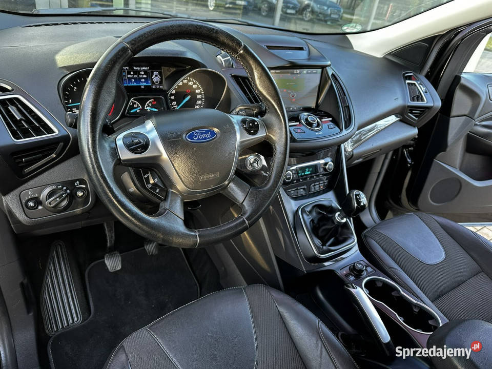 Ford Kuga Navi Panorama Kamera Półskóra EleKlapa Rok produkcji 2016 opolskie Kąty Opolskie