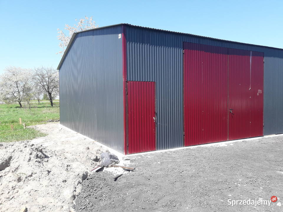 Duży Garaż Blaszany 15x10m Wiata Hala GrzywStal Leżajsk