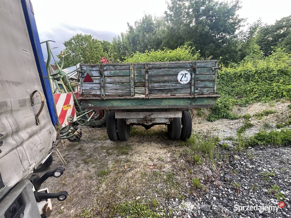 Przyczepa wywrotka 8 t Przyczepy rolnicze Zamość
