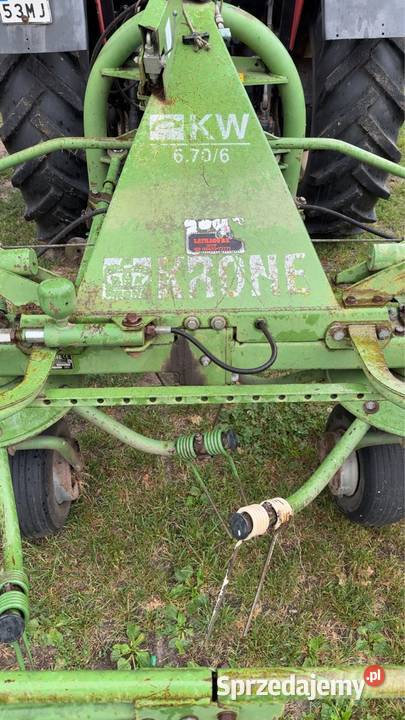 Przetrząsarka Krone KW670 mazowieckie Chorzele