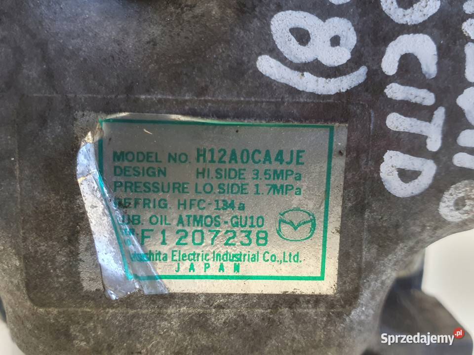 Mazda 6 II GH 20 CITD SPRĘŻARKA KLIMATYZACJI