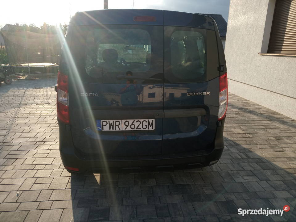 Dacia Dokker 16 benzyna 2016 r 102 Niski sprzedam