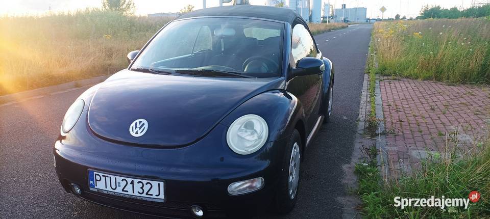 VW news Beetle cabrio 16sr klima podgrzewane nieuszkodzony wielkopolskie