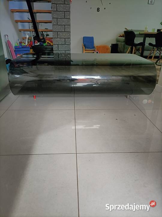 Ława szklana czarna 70cm opolskie Bogacica sprzedam