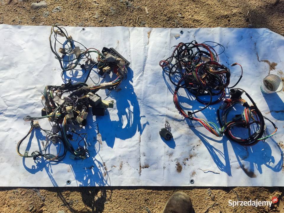 fiat 126 cęsci elektryczne plus wiazka elektr FL osobowe Górka Pabianicka