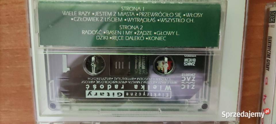 Elektryczne Gitary Wielka Radość kaseta