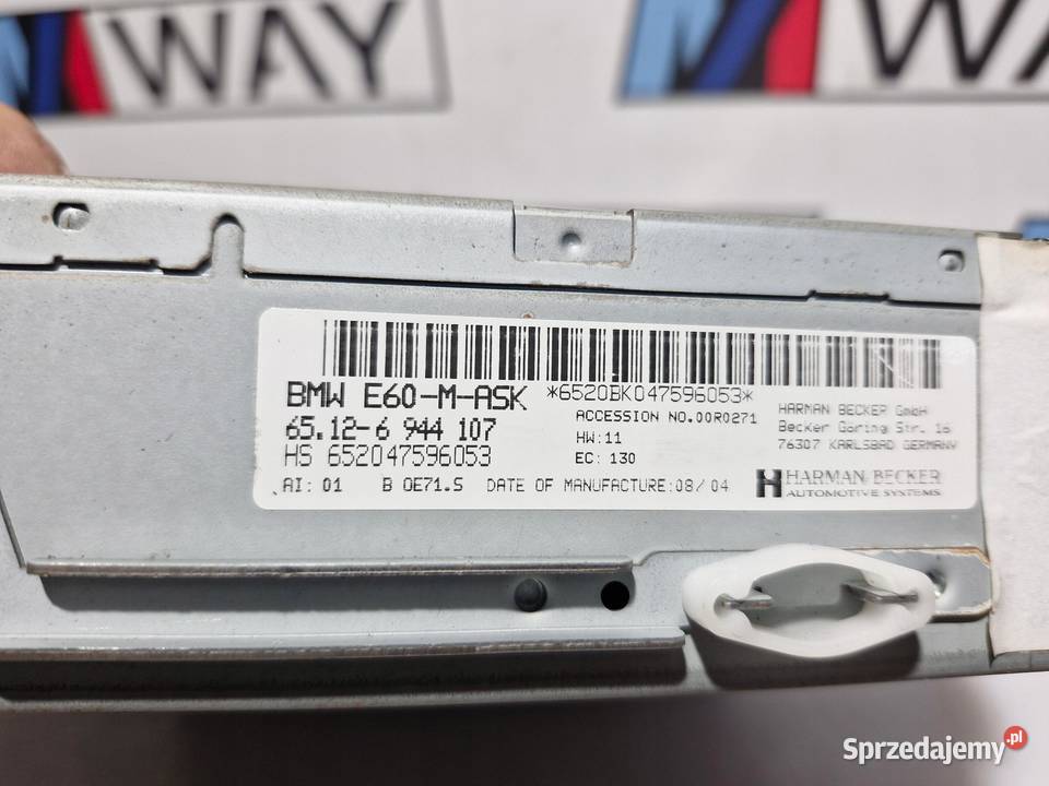 BMW 5 E60 E61 NAWIGACJA CZYTNIK M KONTROLER osobowe