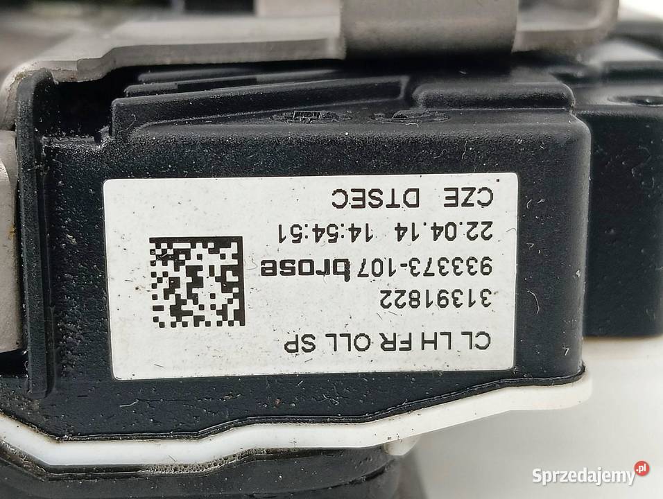 ZAMEK DRZWI LEWY PRZÓD EU 31391822 Volvo V40 II