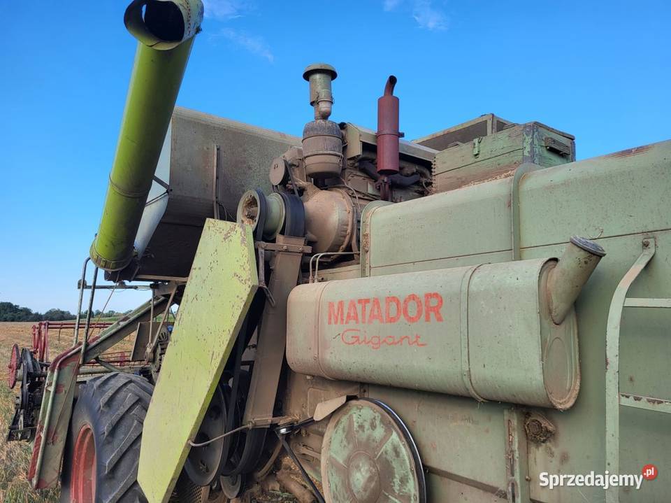 Kombajn Claas Class Matador Gigant Nie Bizon nieuszkodzony Kombajny Stryków