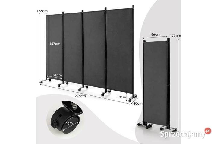 Parawan pokojowy 4skrzydłowa ścianka modułowa Ścianki i parawany Gorzyce Wielkie