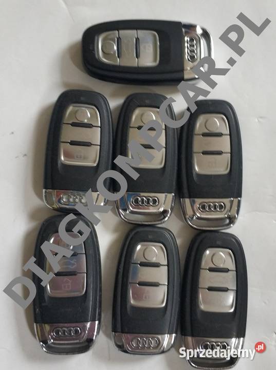 Klucz Kluczyk Karta Pilot Audi A4 A5 A6 A7 A8 Q3 Stacyjki i kluczyki