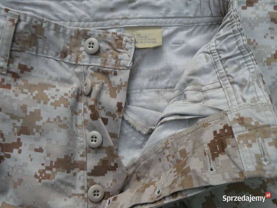 Spodnie MCCUU desert marpat USMC Small long Wrocław