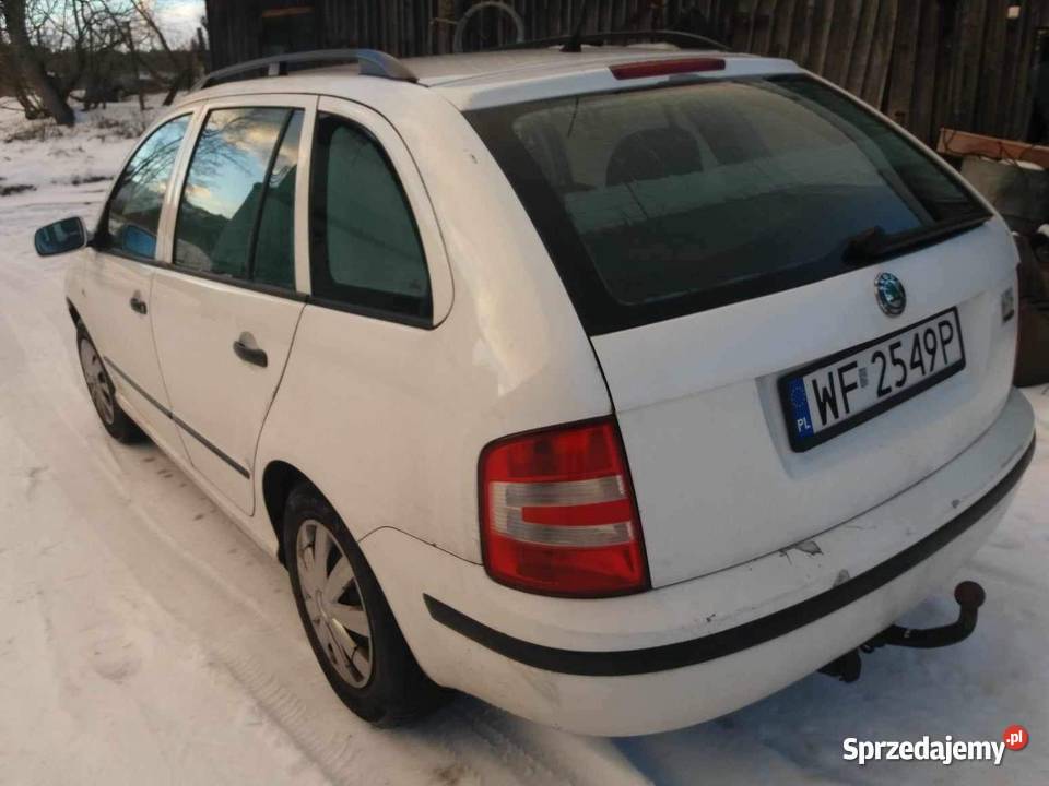 Skoda Fabia 19 TDI kombi 2006r nieuszkodzony Suwałki