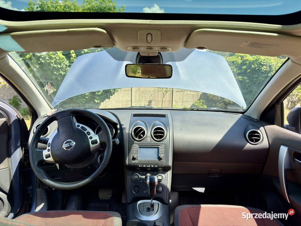 NISSAN QASHQAI 20 LPG CVT PANORAMA 2009 SPRZEDAM Borzęcin