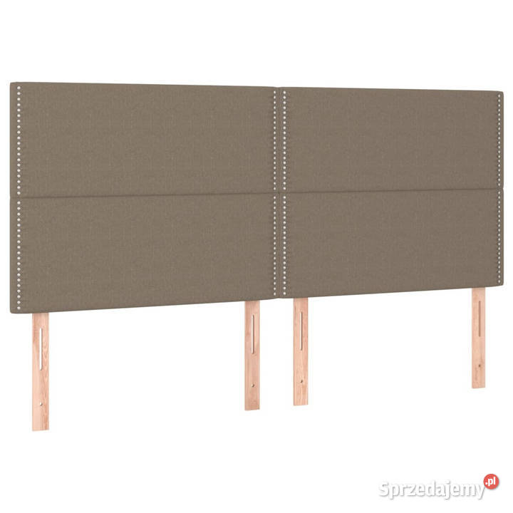 Zagłówek do łóżka z LED taupe 200x5x118128 mazowieckie Warszawa