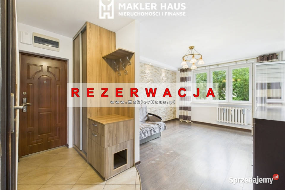 Kompaktowe dwupokojowe mieszkanie w centrum