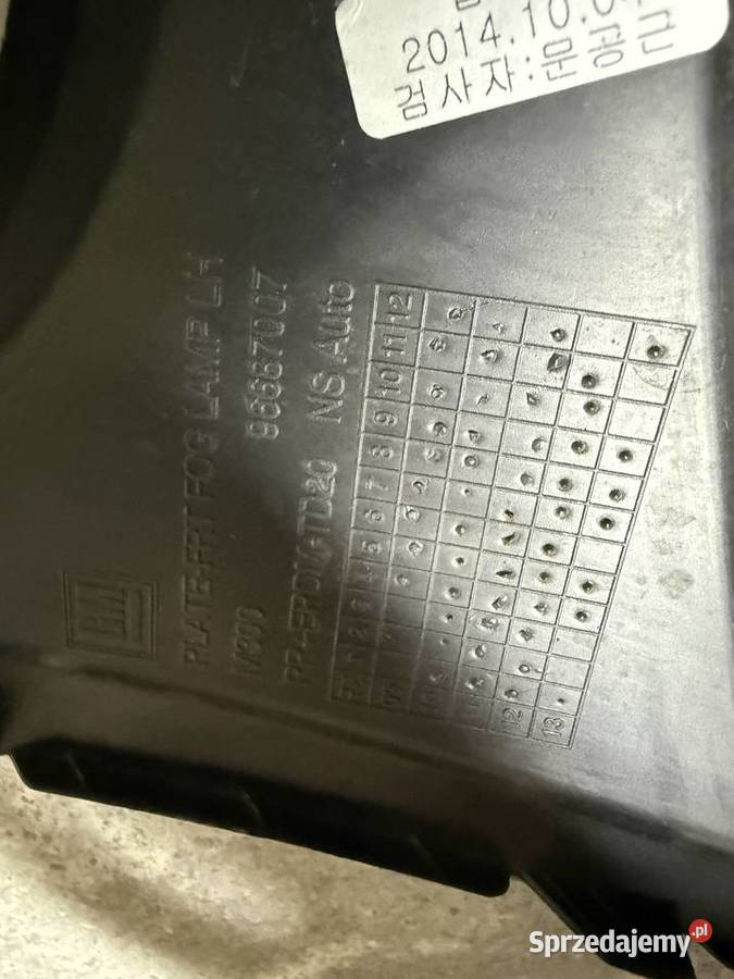 Obudowa osłona halogenu Chevrolett spark M300 osobowe Lampy przeciwmgielne Kolbuszowa Dolna