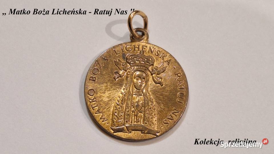 Medalion Matka Boża Licheńska Orzeł Polski Legionowo