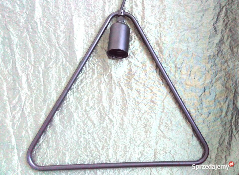 Lampa czarna Wisząca duży gwint Sufitowa metal Białystok